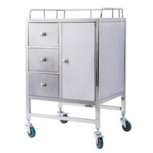 병원 카트 헤어샵 스텐 2단 무빙 304 실 이중 병동