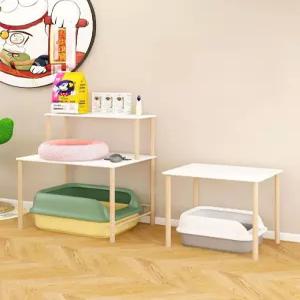 고양이 화장실선반 냥이 반려묘 쓰레기 배변통