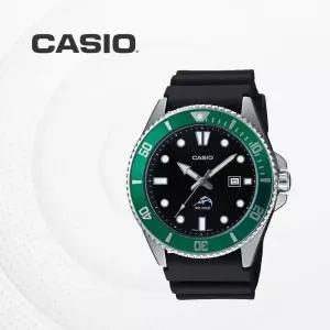 카시오 CASIO 국내재고 다이버 패션시계 흑새치 그린 MDV106 MDV-106B-1A3
