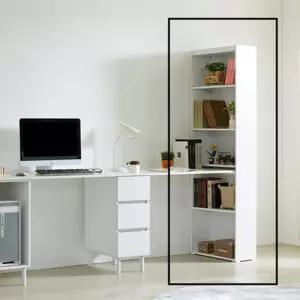 슬림 폭좁은책장 거실서재화 E0 5단책꽂이 600