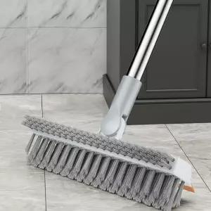 3in1 욕실 스퀴지 청소 솔 바닥솔 그레이 욕실청소솔 욕실브러시 욕실브러쉬 화장실청소솔