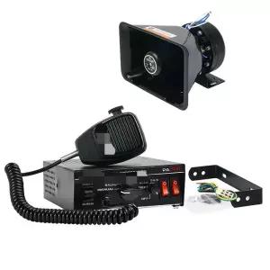 중장비 차량용 확성기 앰프 스피커 사이렌 시스템 24v 12v