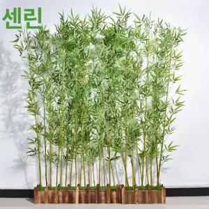 1.5m 2m 인조대나무 인테리어 파티션 가림막 울타리 조경 소품
