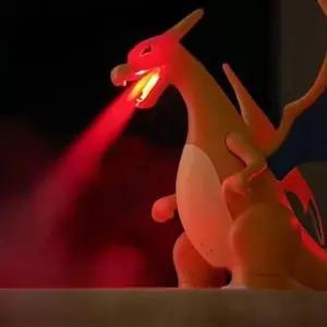 포켓몬 피규어 가습기 리자몽 이브이 캐릭터 드래곤 파이어 일렉트릭 인형 스프레이 선물템