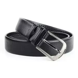 남성 소가죽 허리띠 블랙 112cm 중년 워크맨 캐주얼 자동버클 중년 혁대 혁띠