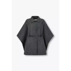 [VOV](마산점) 보브 캐시미어 블렌드 루즈 핏 판초 코트(7155416007)