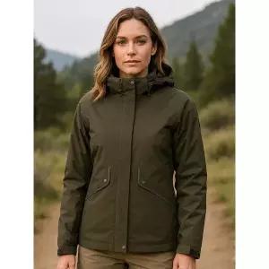 [하프클럽/마운티아]여성 3in1 자켓 (방수자켓 패딩내피) 카키_1MQJKW2501