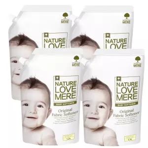 네이쳐러브메레 아기섬유유연제 리필형 1300ml 4팩