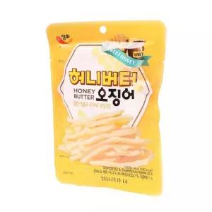 정화 허니버터 오징어 30g 1타 5개입 26.02.14/안주/마른/몸통/맥주/어른/간식/조미/구운/구이/오징어채/