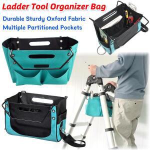 호환휴대용 사다리 파우치 내마모성 옥스포드 천 정리 가방 대용량 접이식 수리 도구 걸이