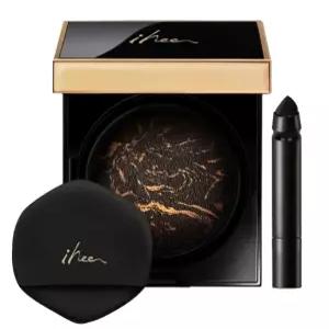 [이희] 헤어팩트 마블에센스 쿠션 빈모 새치 흰머리 커버 헤어라인 교정 다크브라운