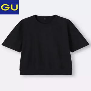 [GU][국내배송ㅣ일본매장판] GU (공용) 스웨반팔티 Overfit T-shirt(スウェT)