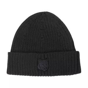 [메종키츠네]폭스헤드 패치 비니 다크 그레이 147309137