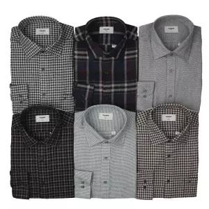 갤러리아 (레노마셔츠) 25FW겨울 기모셔츠 27종 택1RPWSG0-044-GY7남자선물,남성