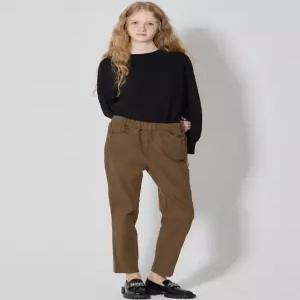 [(Bonispax)]주머니 단추장식 면배기 팬츠 (택가격 89000원)