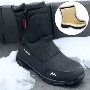 남성 방한화 방수 방한부츠 오토바이 작업화 털 기모 B1