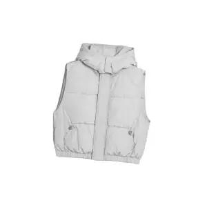 매장정품 8SECONDS 에잇세컨즈 후드 패딩 베스트 라이트 그레이 165X38CY12 694792
