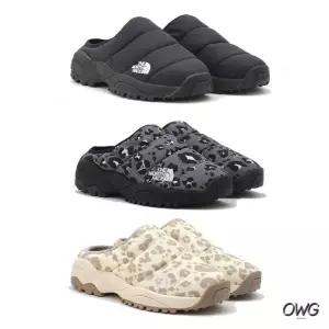 (매장)노스페이스 THE NORTH FACE 노스페이스 FACE패딩슬리퍼 윈터 뮬 방한 플리스 신발 털 겨울 슬리퍼 16