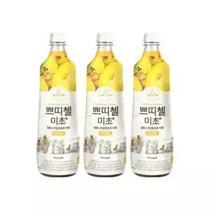 쁘띠첼 미초 파인애플, 900ML, 3개