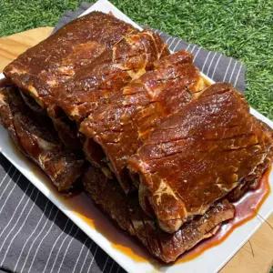 솔잎 돼지 왕구이 3.2kg 8대 간장 돼지 양념구이 돼지 목살 구이 돼지고기 목살 갈비 간장 돼지 불고기 양