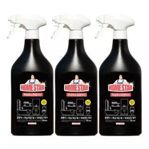 홈스타 뿌리는 곰팡이 싹 욕실청소용 클리너 본품 750ml 3개