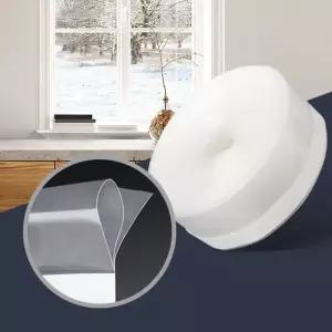 3중 튜브투명문풍지10M 방풍지 현관문틈막이 고무패킹 문풍지 우풍차단