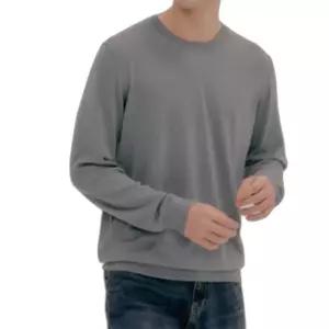 남자티셔츠 가을 겨울 라운드 니트 캐시미어 긴팔 티셔츠