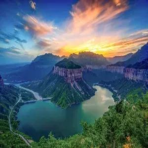 석가장/태항산 5일 그랜드캐년 일출 #보천대협곡일출#태항대협곡#천계산#광부고성