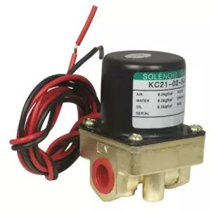 DC24V 용접 솔밸브 TIG CO2 가스 제어 밸브 KC21-02-3A3 용접기 부속