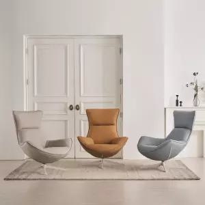 일마레하우스 타임 1인용 기능성 가죽 안락 의자 수유 360도 회전 쇼파