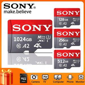 SONY 고속 미니 SD 메모리 카드 256GB 클래스 10 A2 U4 4K 마이크로 SD/TF 카드 64GB 128GB 512GB 1TB 휴대폰 카메라 CCTV 드론용