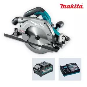 [마끼다] HS009GM101 40Vmax 4.0Ah x1팩 충전원형톱 235mm(9인치) 스킬