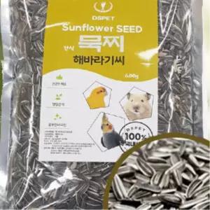 햄스터 다람쥐 앵무 새모이 해바라기씨2P 새키우기 깨끗한