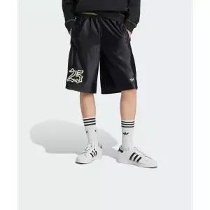매장정품 ADIDAS 아디다스 넘버 그래픽 숏 팬츠 - 블랙 JY2769 745343