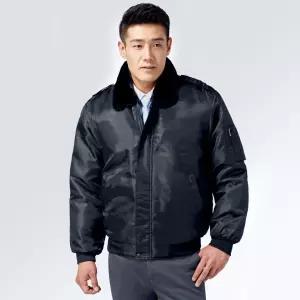 경비복 근무복 단체복 겨울 방한 항공점퍼