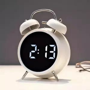 자명종 LED 탁상시계 디지털 해머벨 알람시계 - 소리큰 알람, 학생 필수품