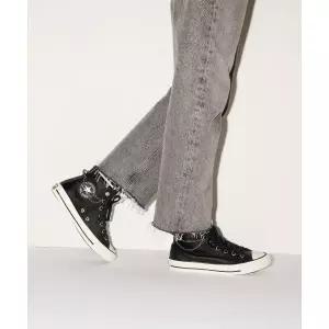 [컨버스]척테일러 올스타 체인 레더 블랙 A16409C 666631