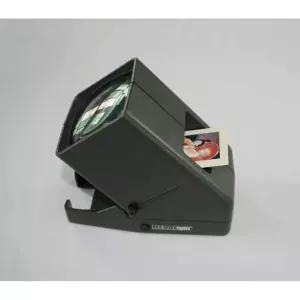 필름 3배 사진 뷰어 네거티브 SV3 LED 단일 액자 확대경 HD 블랙