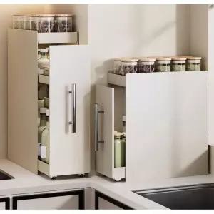 주방 슬라이딩 양념선반 정리대 조미료 선반 수납장 보관함