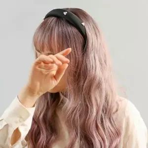 [하프클럽/셀러허브_여성트랜드패션]새틴볼륨머리띠 도톰헤어밴드 엔젤슈