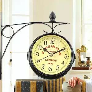 앤틱 런던 양면 벽시계 클래식 벽시계 생활용품 가정용품 생필품