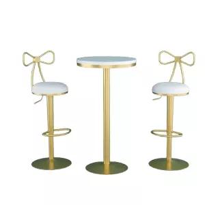 높낮이조절 홈바의자 높은 빠텐 스툴 식탁 빠체어 벨벳