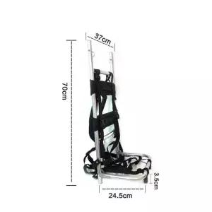 등짐지게 이중등받이 접이식 알루미늄 배낭 지게 등산 소형