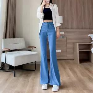 청바지 텐셀 부츠컷 세미부츠컷 블루 텐셀데님 9부 슬림핏