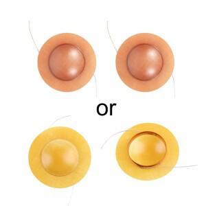 2개 25.5mm 트위터 보이스 코일 혼 트레블 스피커 수지 사운드 필름 다이어프램