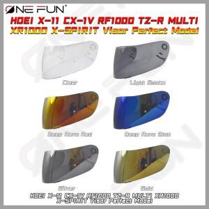 Shoei X11 CX-1V X9 RF1000 TZ-R MULTI X-SPIRIT11 Multitec 헬멧 바이저 렌즈 실드 풀 페이스 안티 용