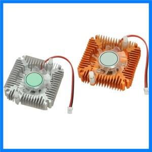 Y5GE 교체 12V 히트 싱크 냉각 팬 컴퓨터 CPU 그래픽 카드 IC 칩 라디에이터 소형 파편 냉각 라디에이터 쿨