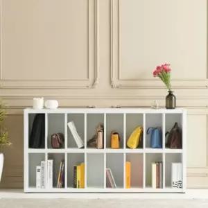 파티션책장 거실책꽂이 서재장 D2492 칸칸형 2단 1600