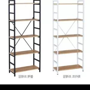 거실책꽂이 낮은책꽂이 오픈책장 5단 600 R1028