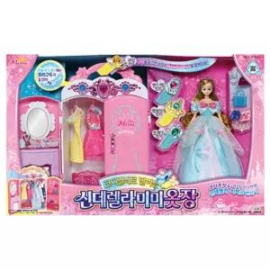 4세여아 선물용 프린세스 시크릿옷장 엄마놀이인형 5세 여자아이장난감 옷갈아입히기